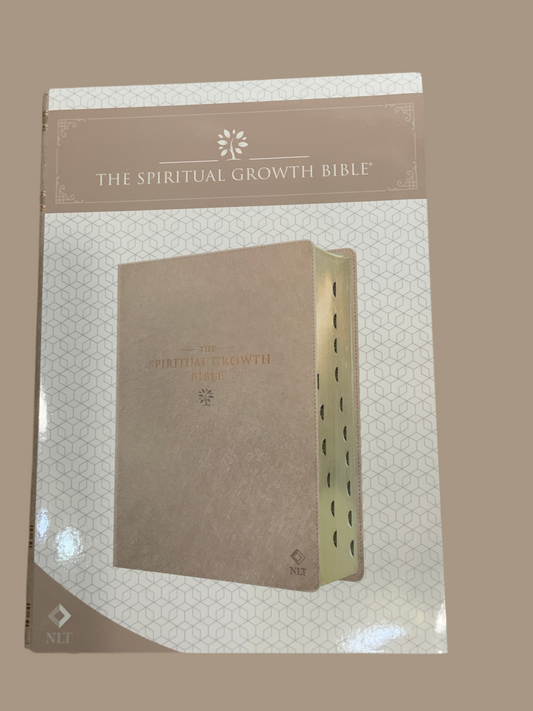 The Spiritual Growth Tan Bible