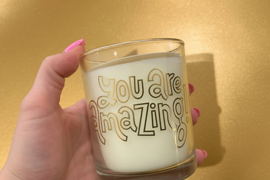 You Are Amazing Candle