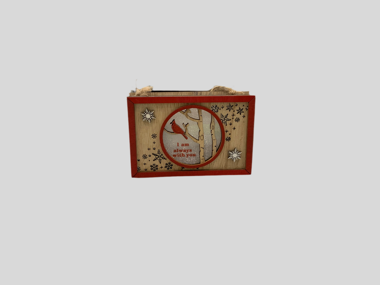 Light Cardinal Ornament