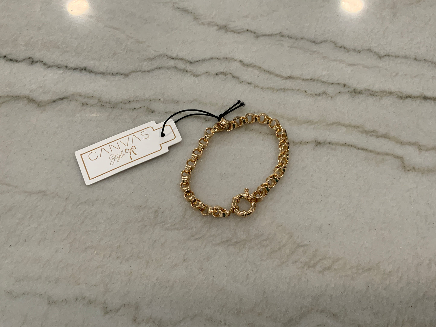 Maggie Link Gold Bracelet