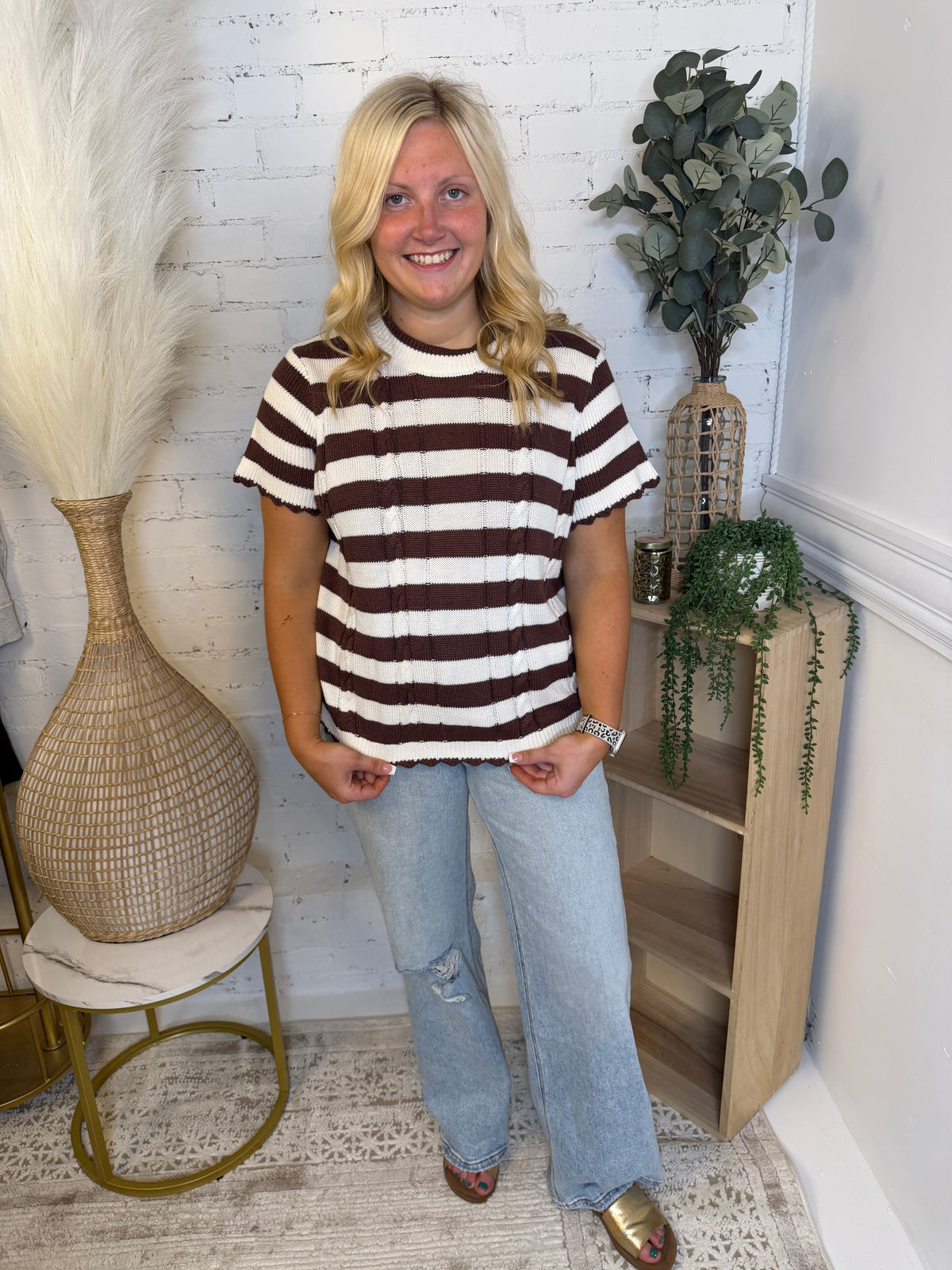 Changing Seasons Cream Sweater (117)
