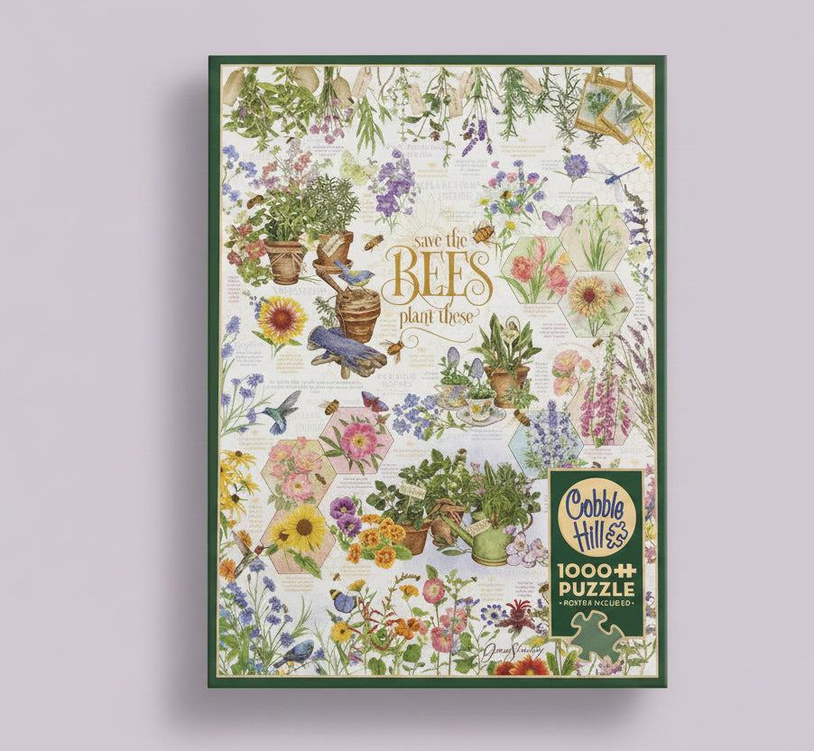 Save The Bees 1000pc puzzle