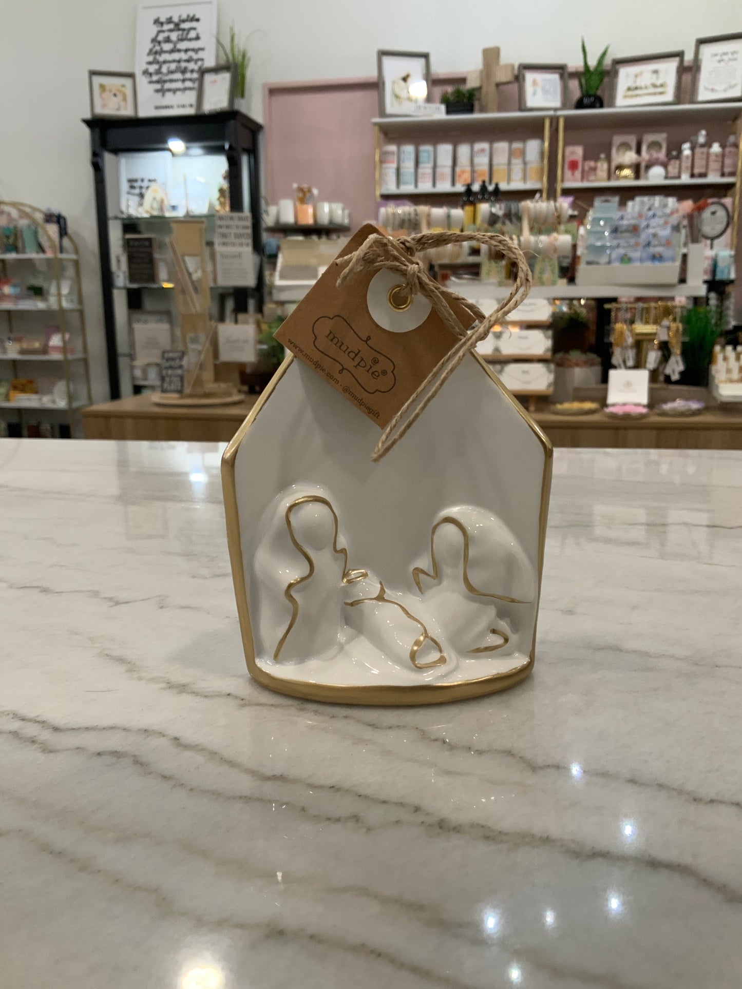 Ceramic Nativity Ornament