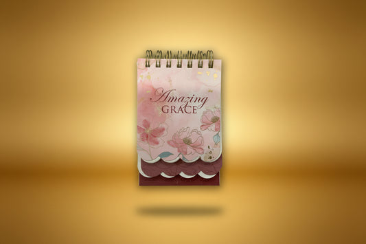Amazing Grace Spiral Notepad
