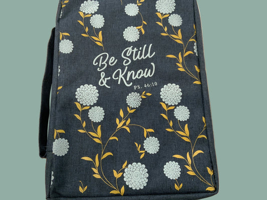 Be Still and Know Bible Cover