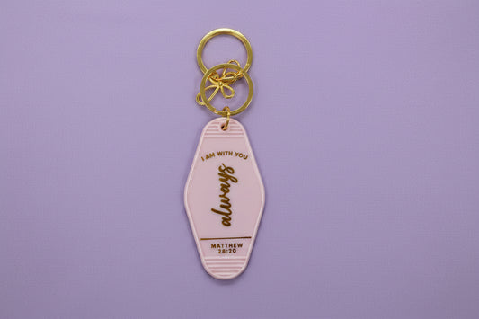 Scripture Key tag Matthew 28:20