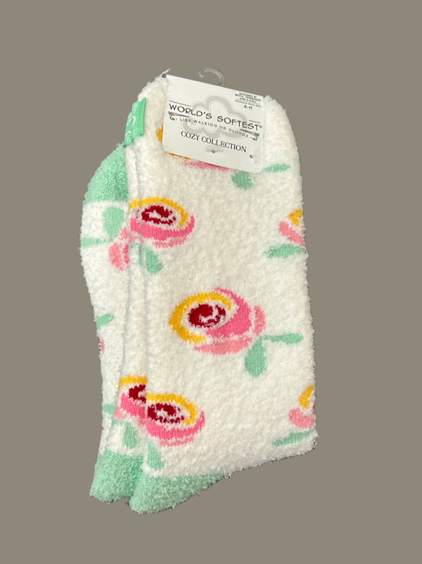 Roses Crew Socks