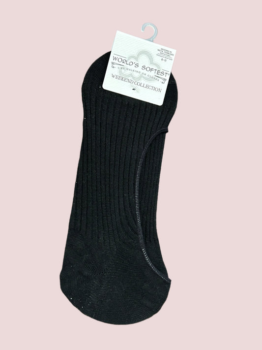 Black No Show Socks