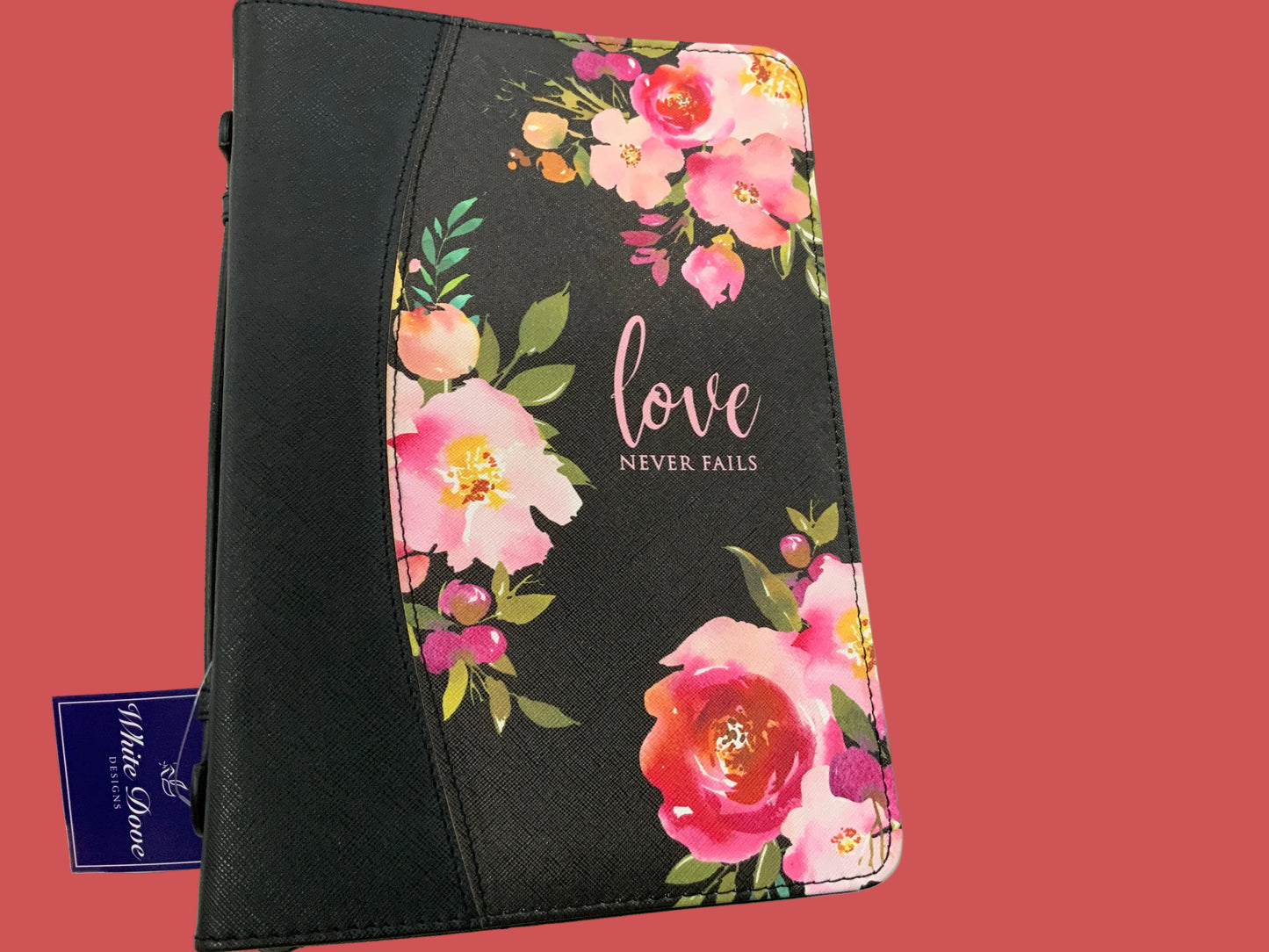 Love Never Fails XLarge Bible Cover