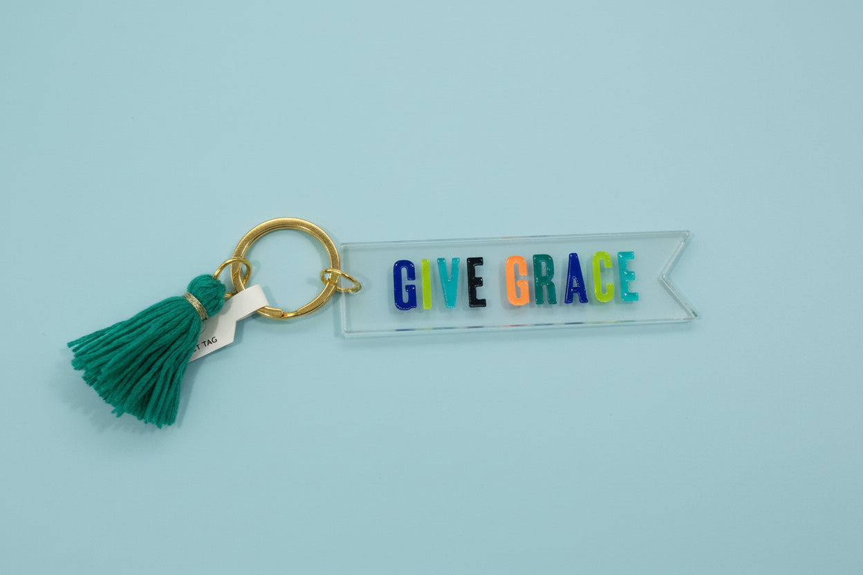 Give Grace Acrylic keychain