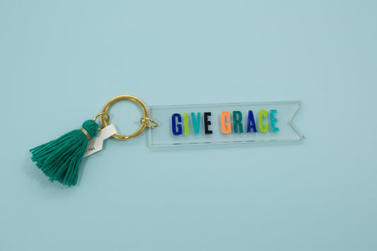 Give Grace Acrylic keychain