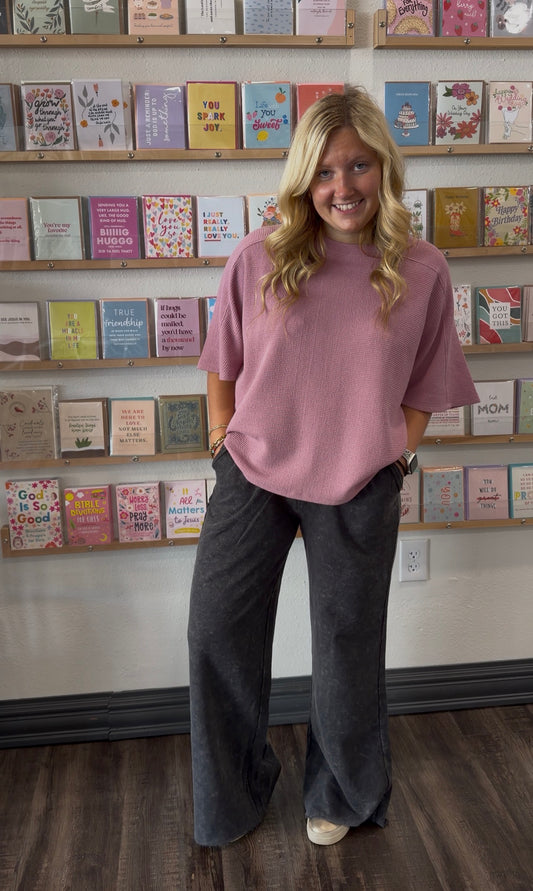 Charcoal Stroll Pants (117)