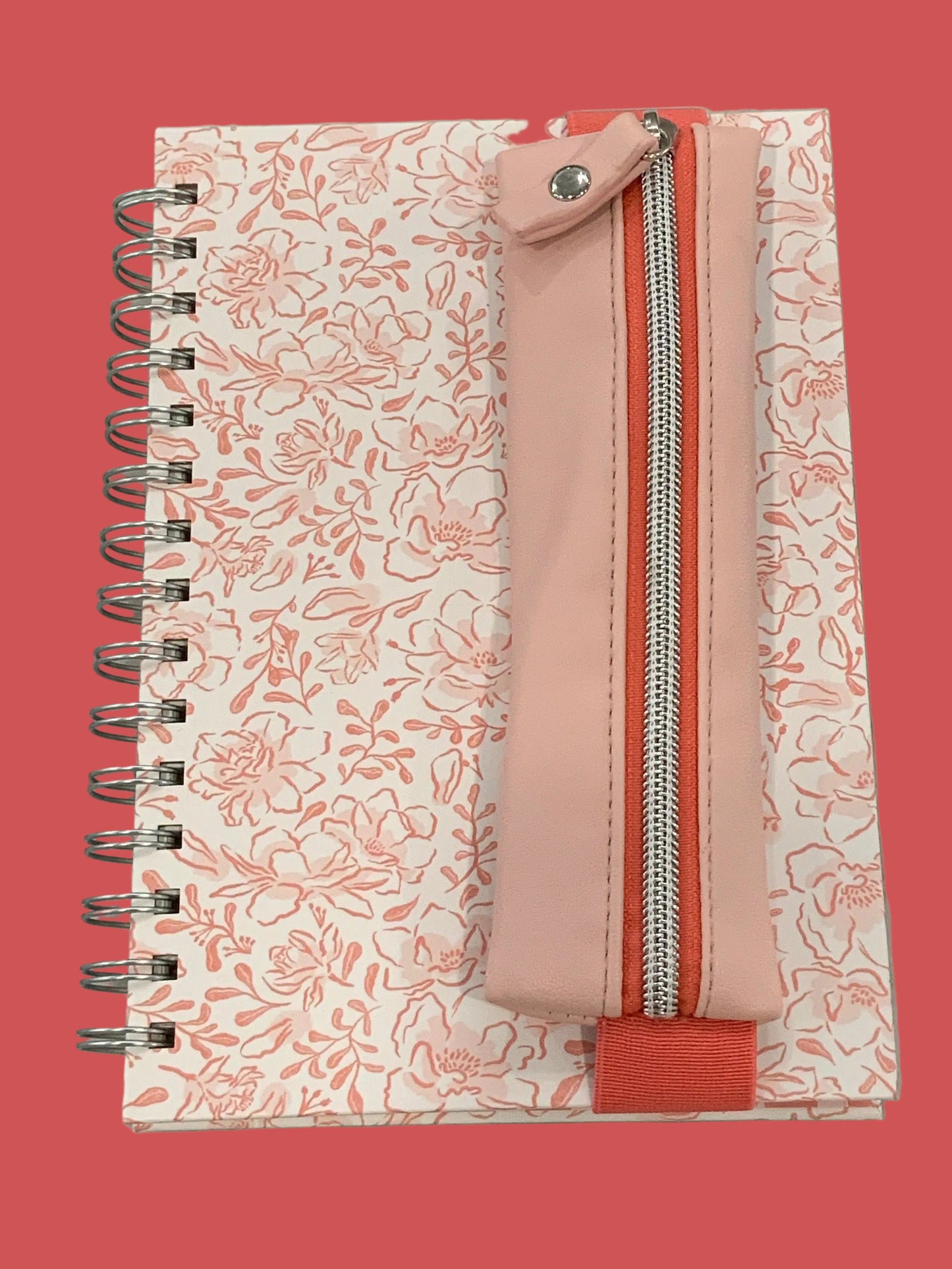 Blushing Blooms Pen Pocket Notebook