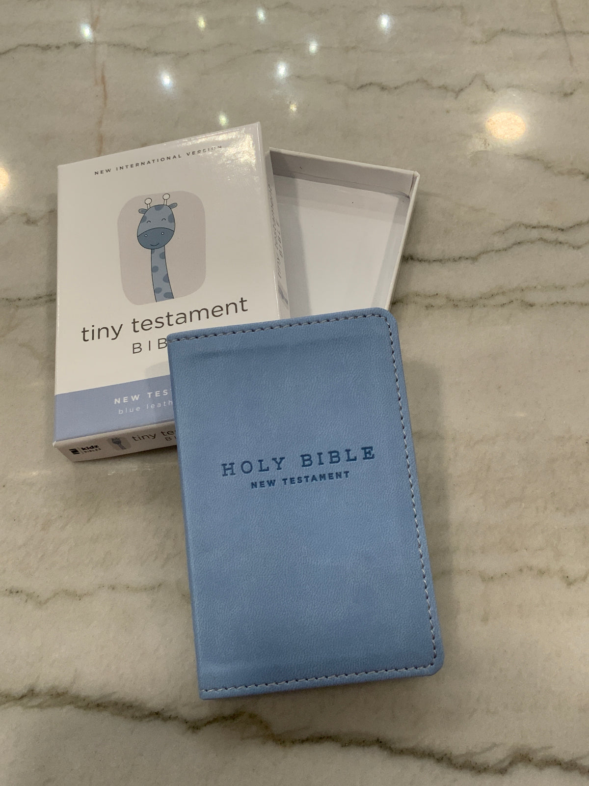 Tiny Testament Bible Blue