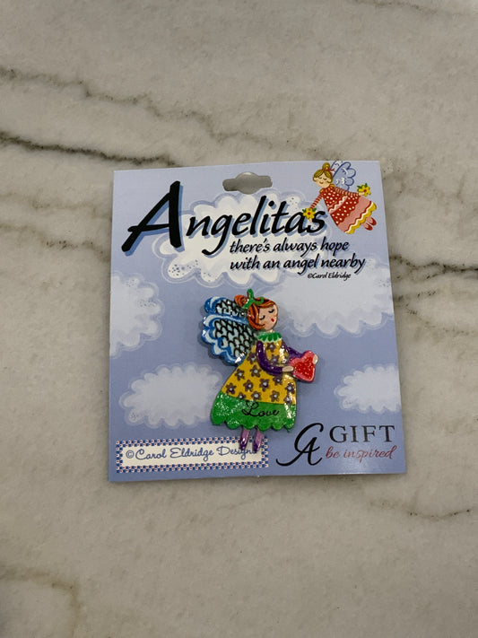 Love Angel Pin