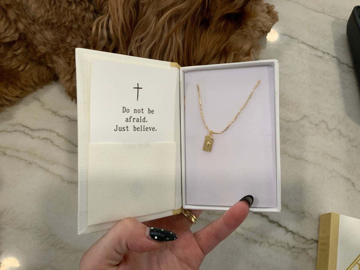 Gold Cross Necklace