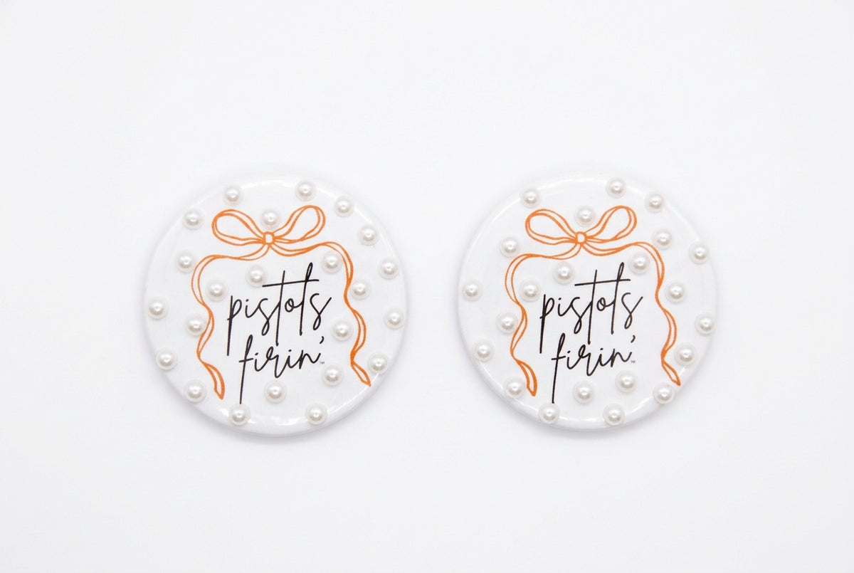 Pistols Firing Pearl Button