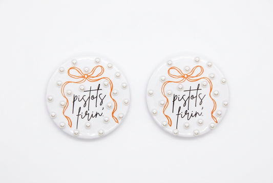Pistols Firing Pearl Button