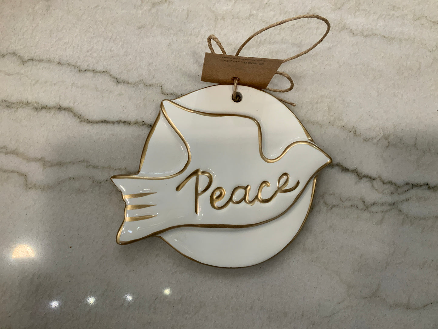 Dove Gold ornament