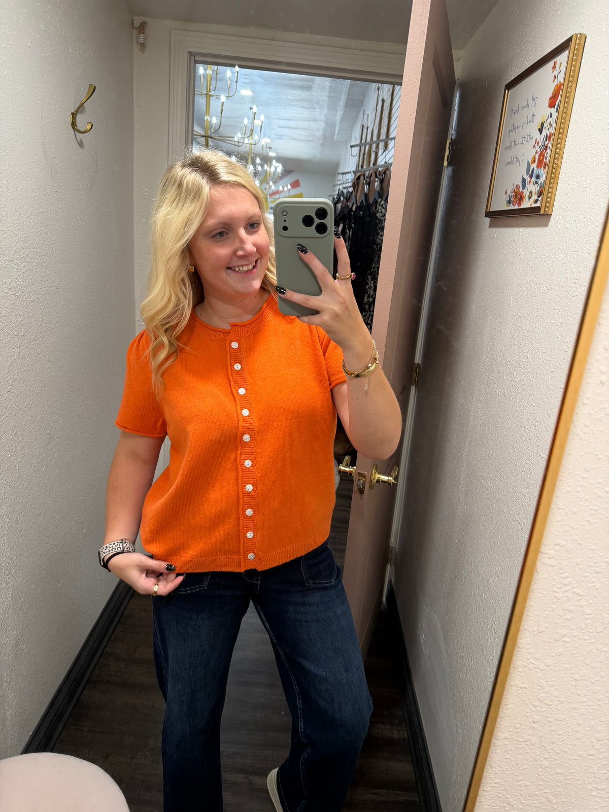 Orange Spirit Season Sweater