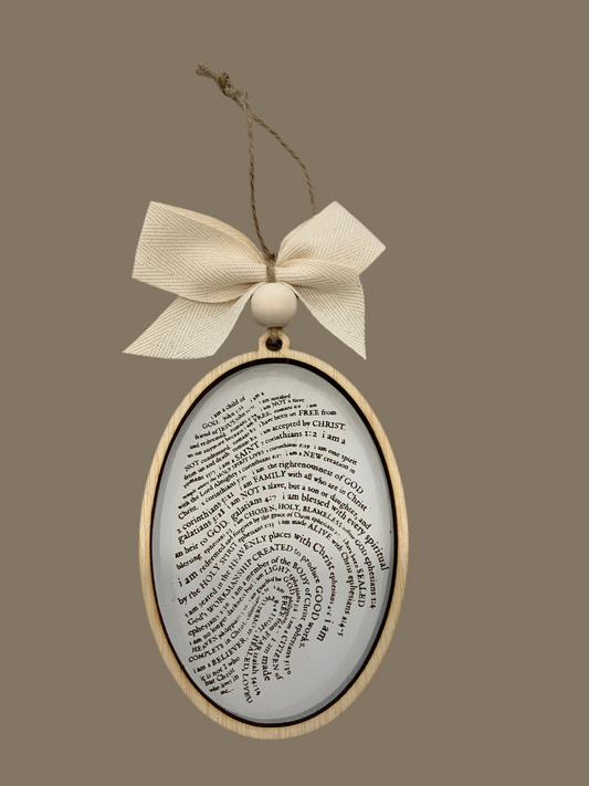 God's Fingerprint Ornament