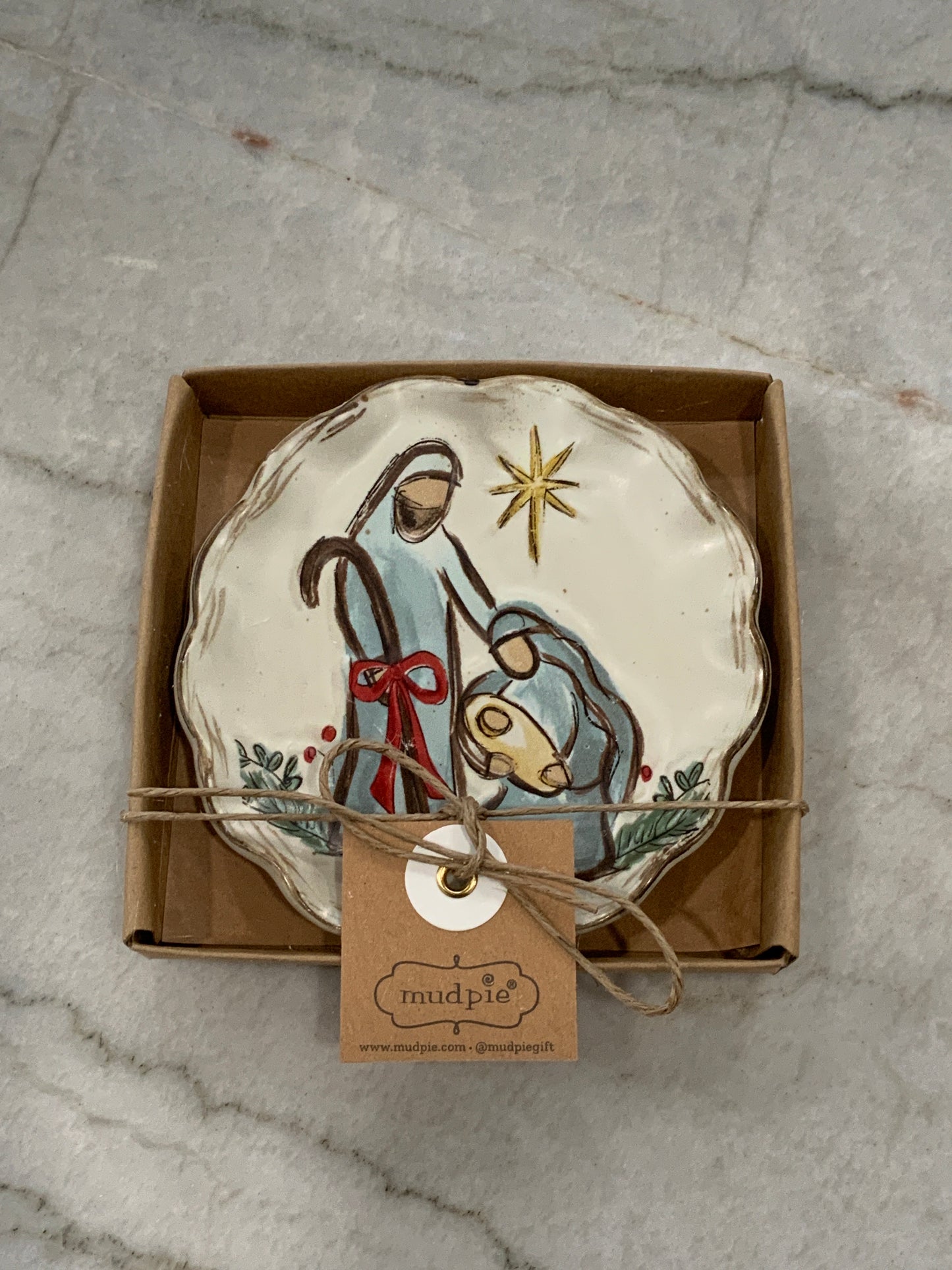 Mary Tidbit Plate