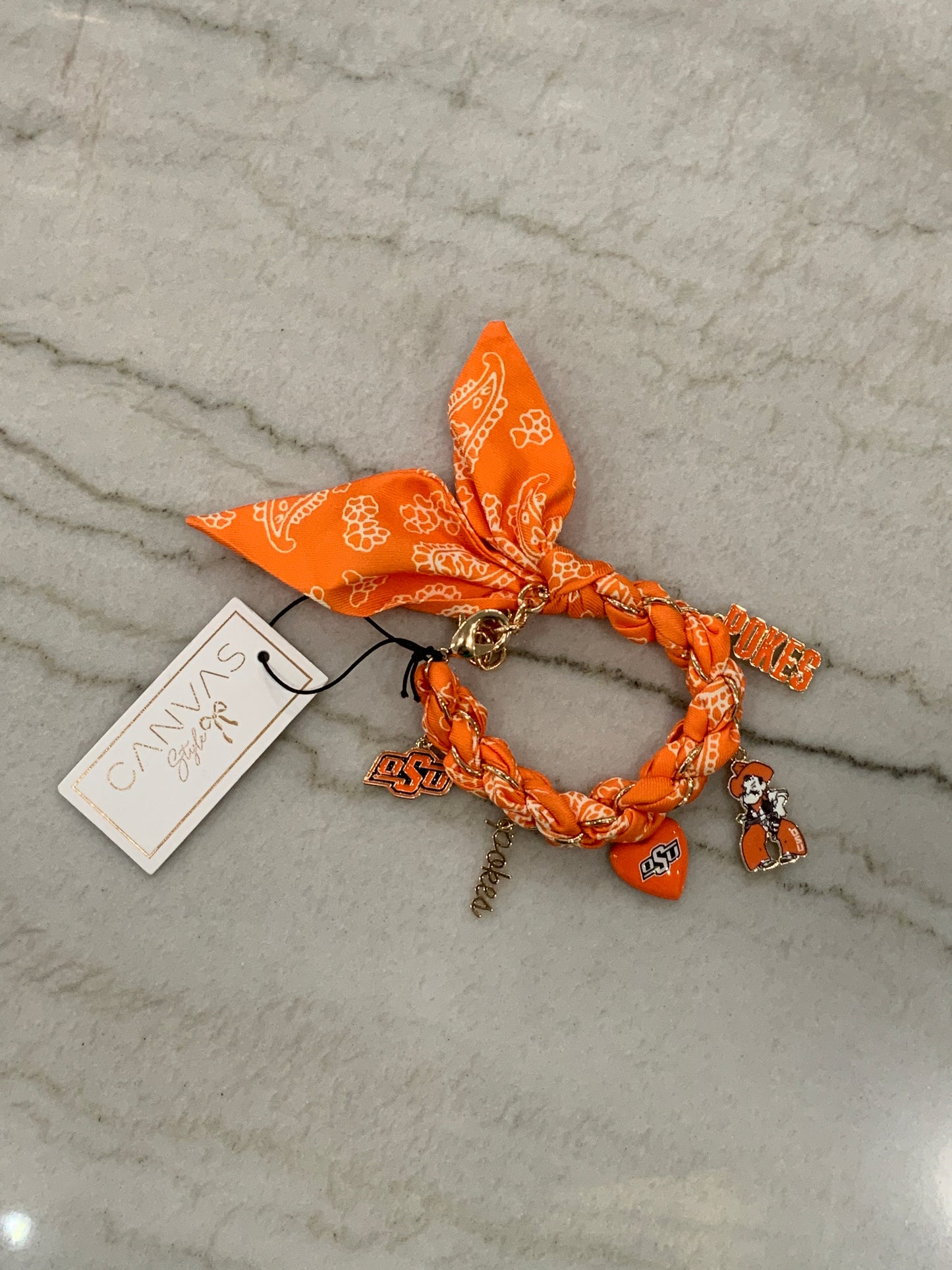 Bandana Charm Bracelet