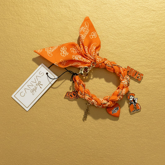 Bandana Charm Bracelet