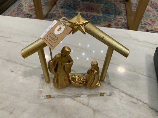Acrylic Base Nativity