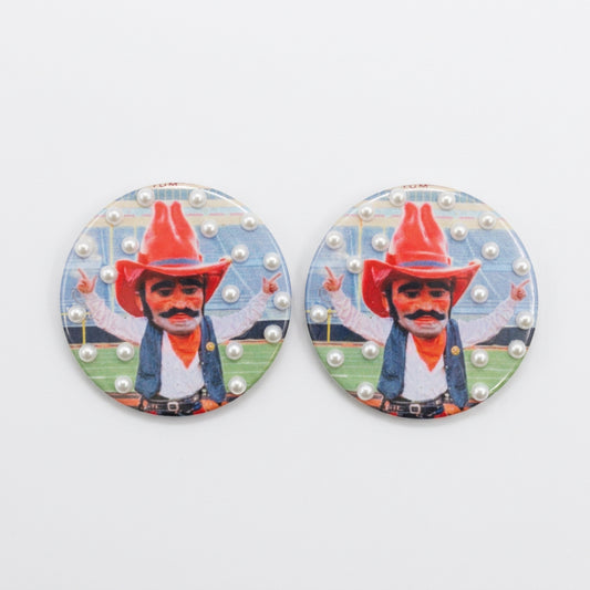 Pistol Pete Pearl Button