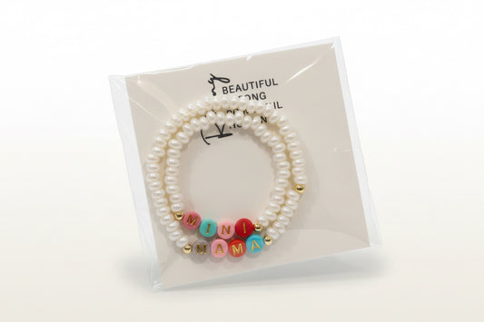 Two and Crew Mini Mama Bracelet Set