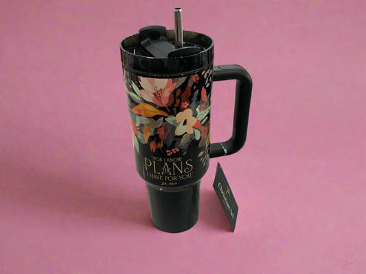 Travel Tumbler “For the Plans…”