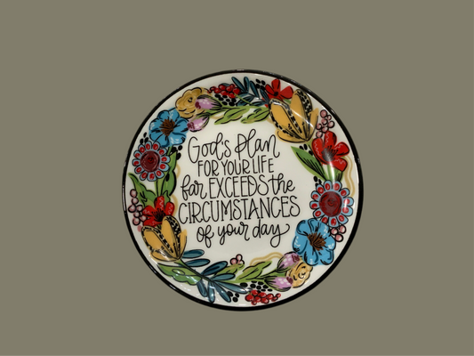 God’s Plan Trinket Tray