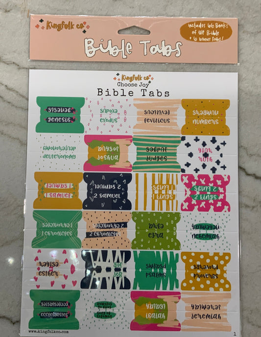 Choose Joy Bible Tabs