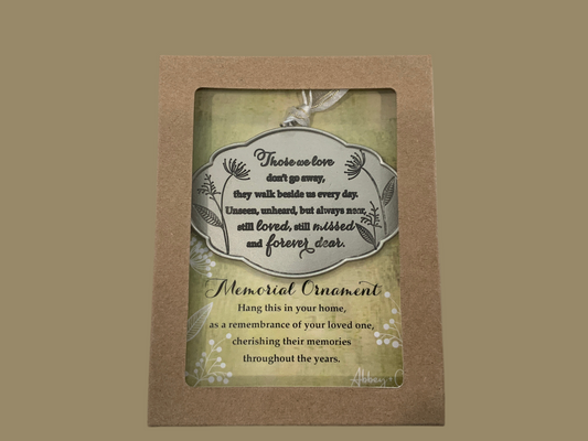 Memorial ornament
