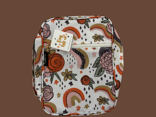 Rainbows & flowers Bible cover