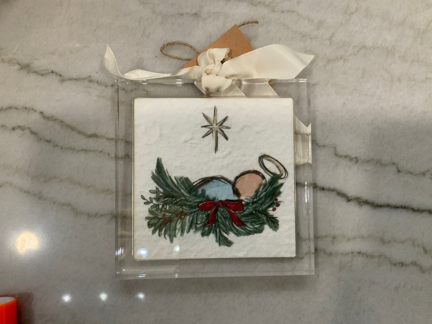Nativity acrylic ornament