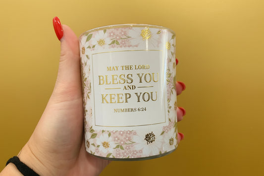 May The Lord Bless you Candle