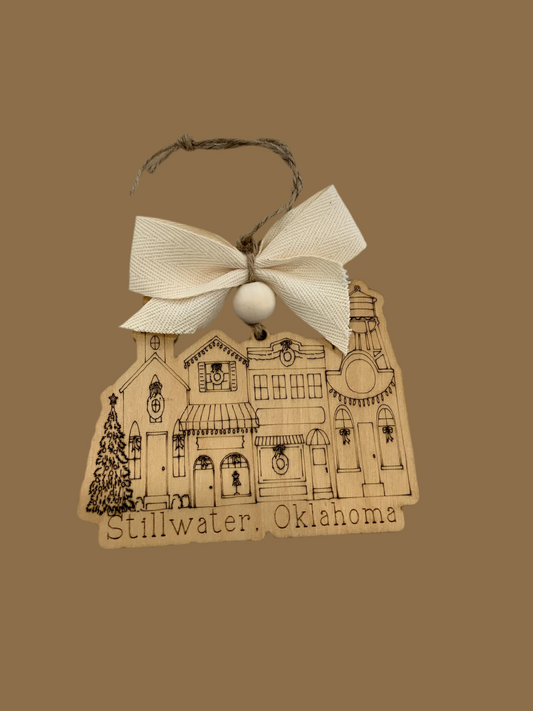 Stillwater Downtown Wooden Ornament