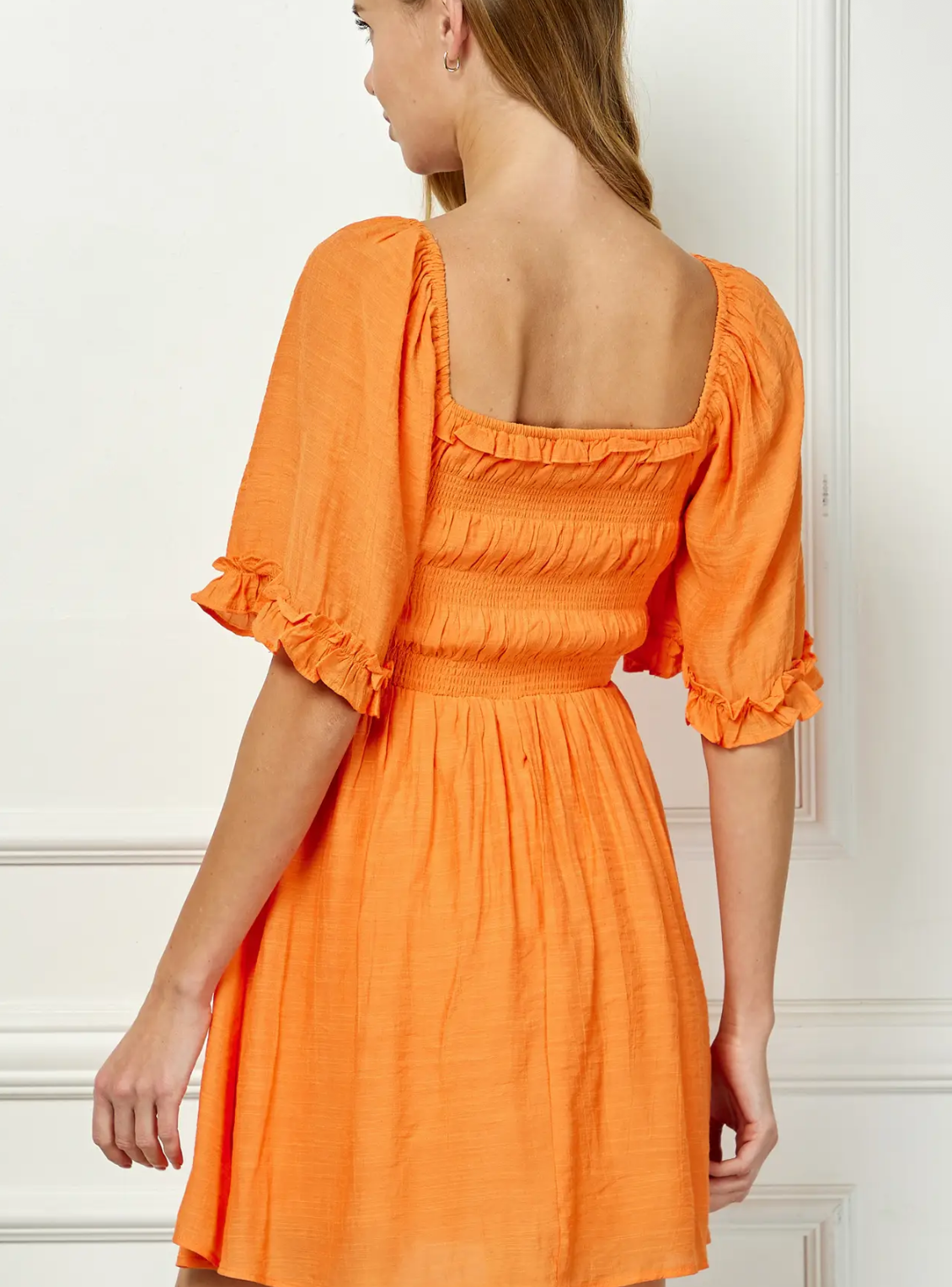 Sunset Square Neck Dress (117)