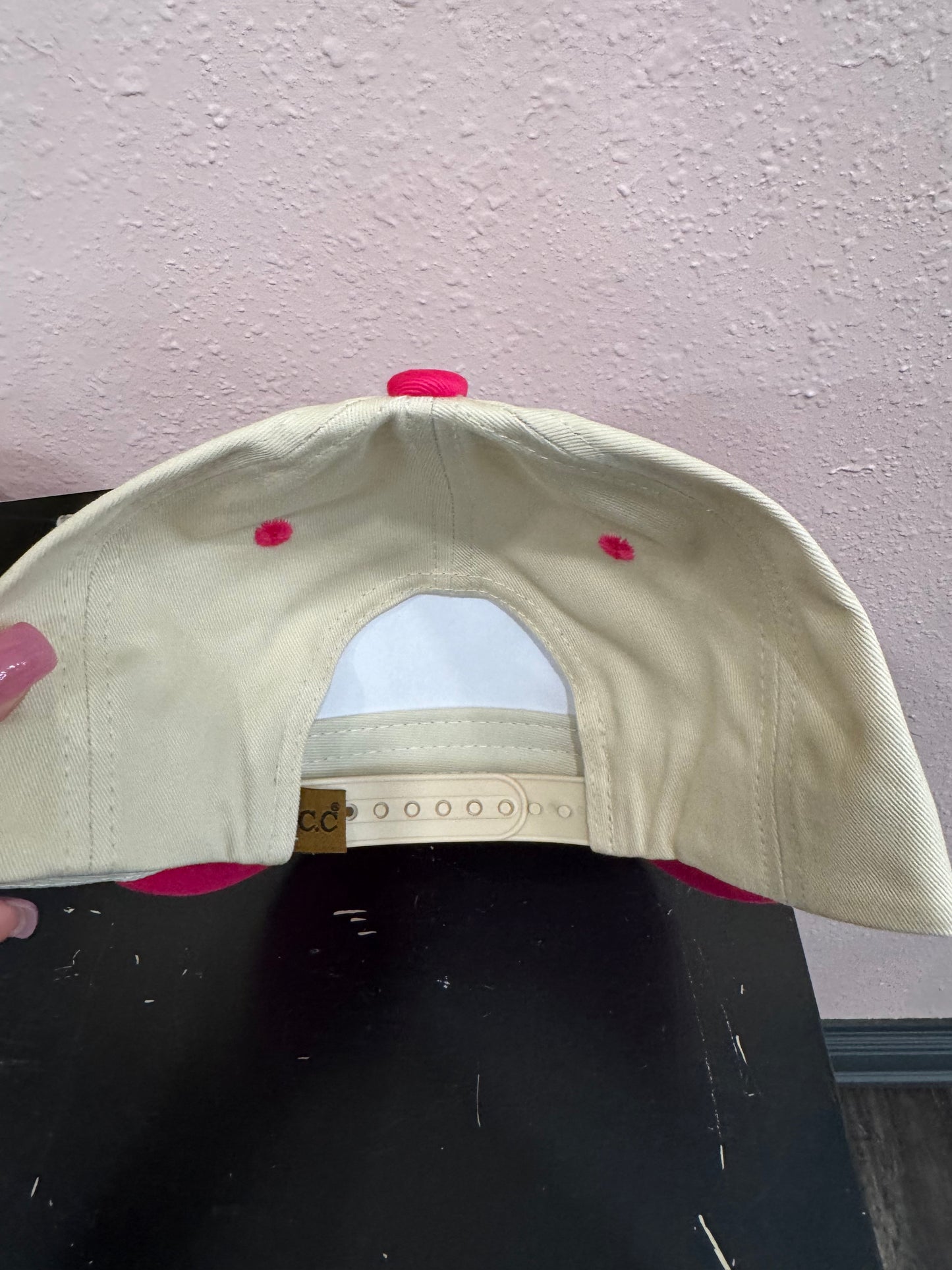God Is Good Pink Hat