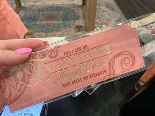 Everything Through Christ Bookmark