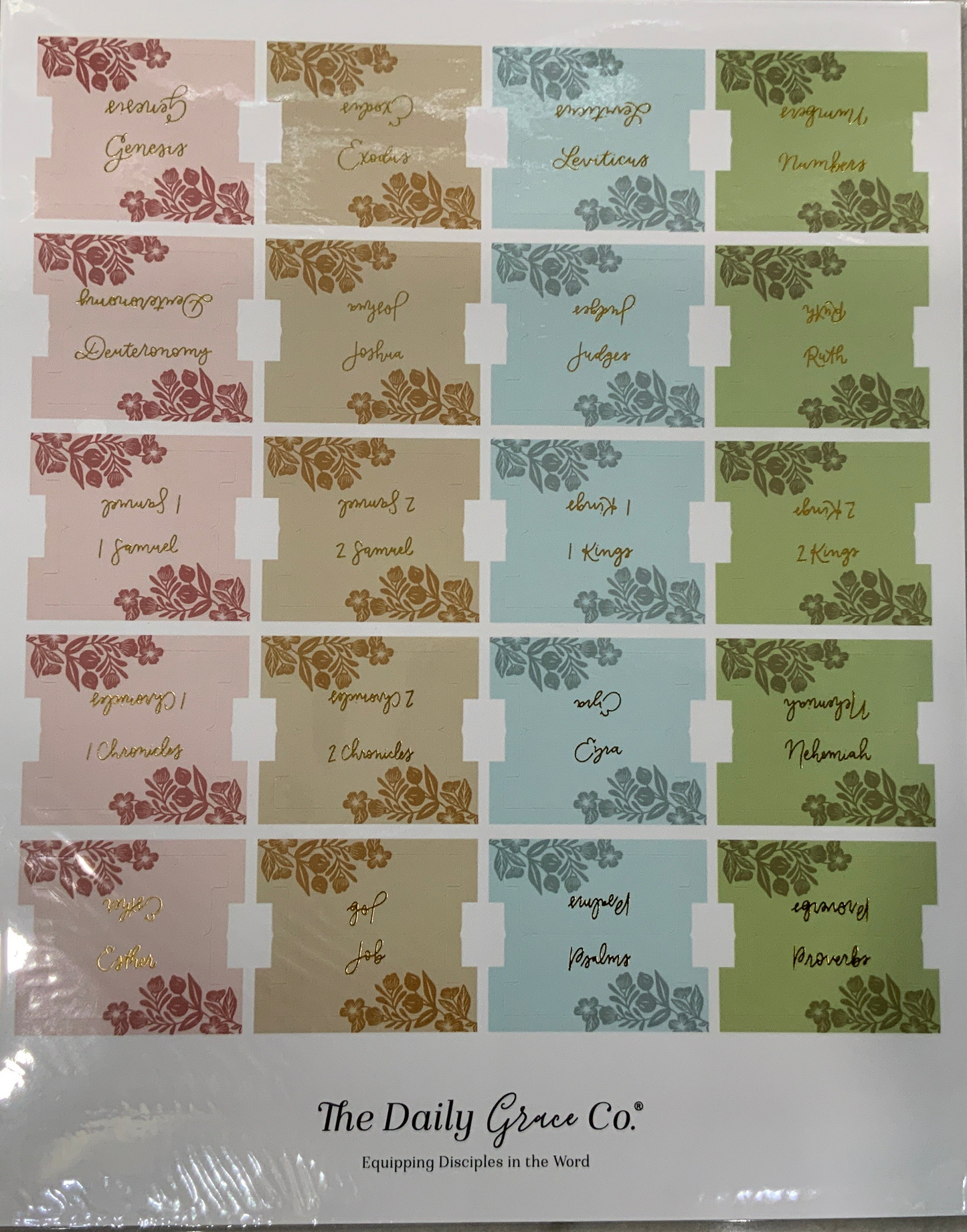 Winter Springs Bible Tabs