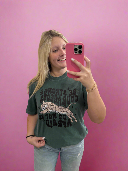 Be Strong Green Tee (117)