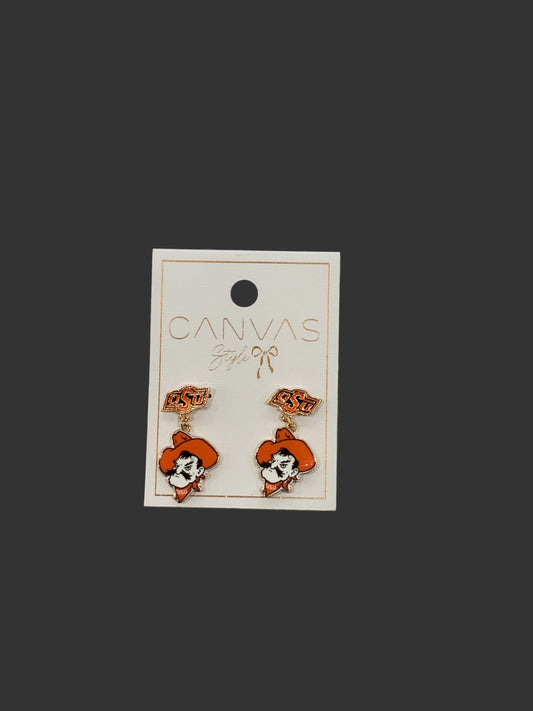 Pistol Pete Drop Earrings