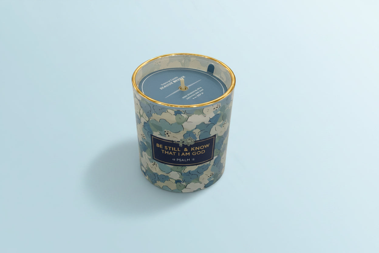 Be Still & know Candle