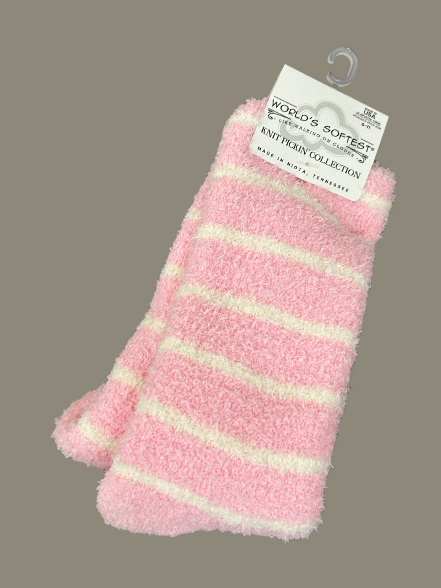 Knit Pickin’ Candy Stripe Pink Socks