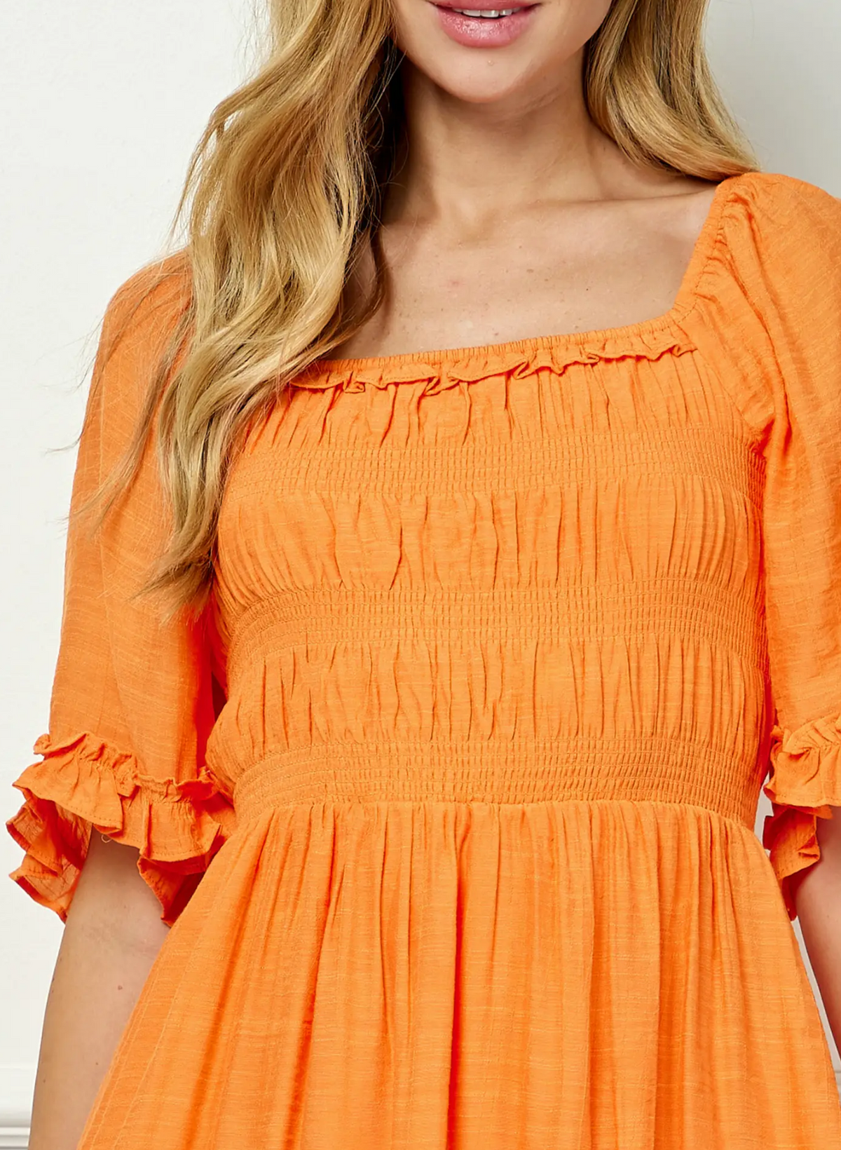 Sunset Square Neck Dress (117)