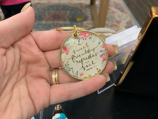 Sweet Friendship Keychain