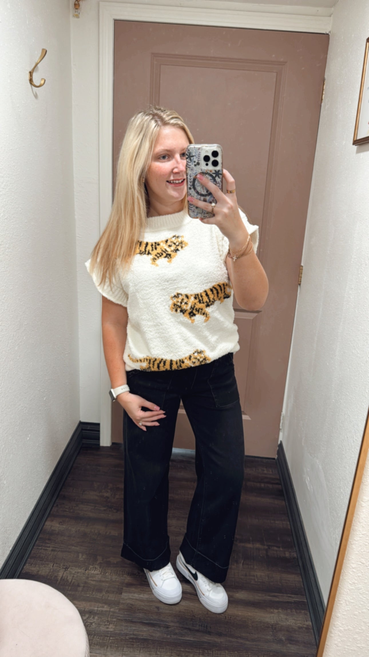 Wild Cheetah Sweater Top (117)